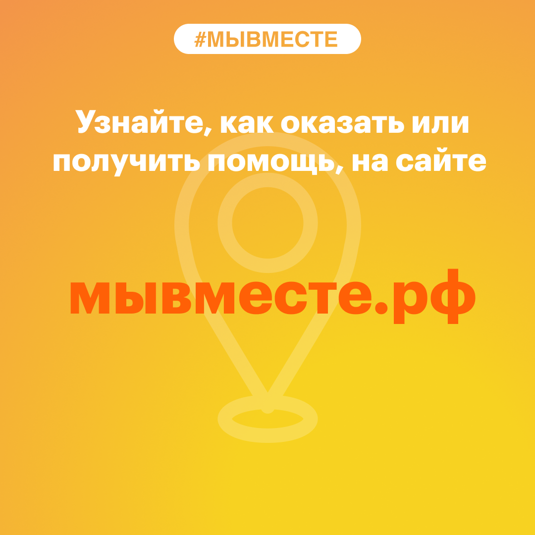 Волонтёры #МЫВМЕСТЕ окажут помощь семьям мобилизованных и участникам  специальной военной операции